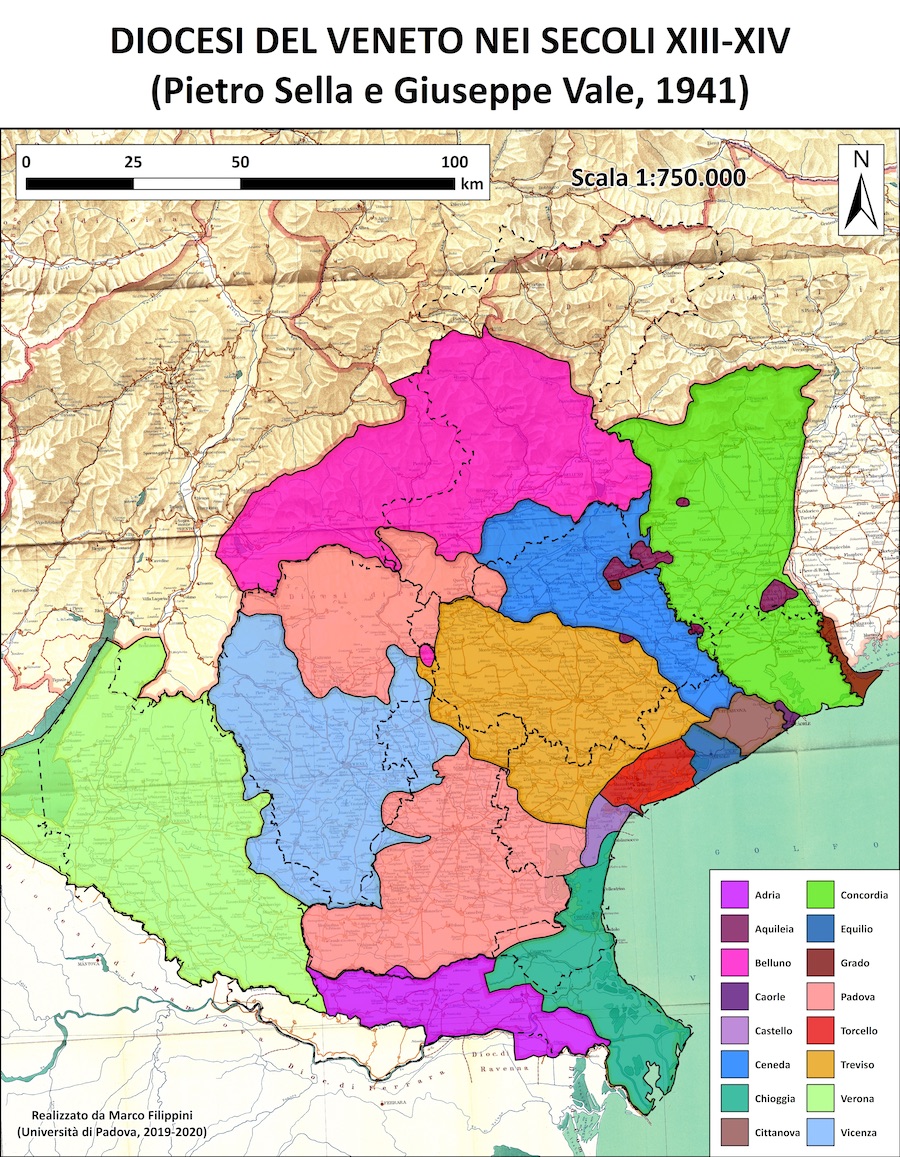 Mappa diocesi